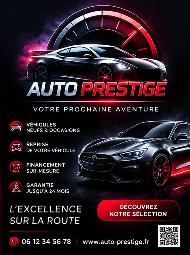 Auto Prestige — Flyer