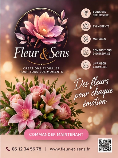 Fleur & Sens — Flyer