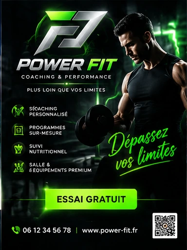 Power Fit — Flyer
